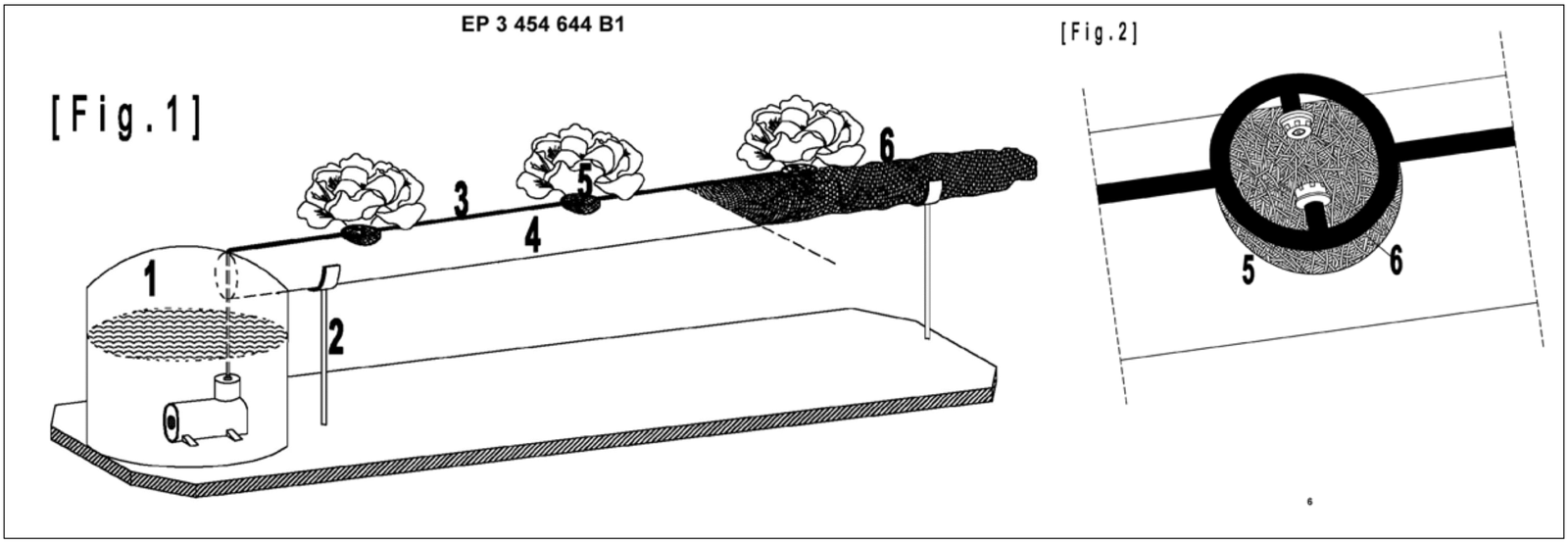 Meaplant patent drawing showing the thread-based substrate